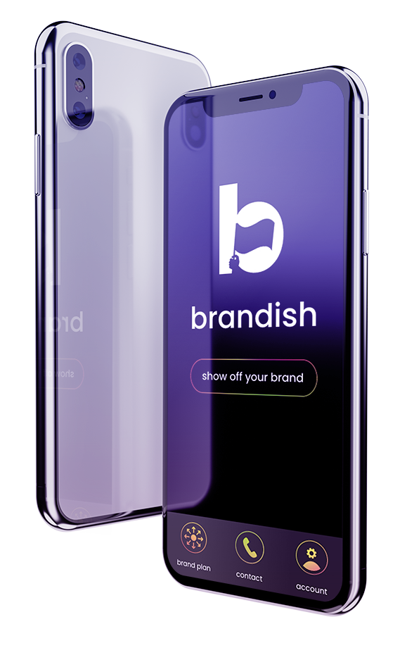 image of brandish app on smartphone